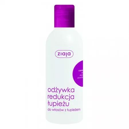 Ziaja, odżywka do włosów Redukcja Łupieżu z czarną rzepą, bez spłukiwania, 200ml