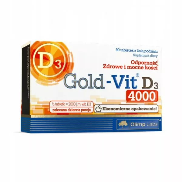 Olimp Labs Gold-Vit D3 4000 suplement diety 90 tabletek