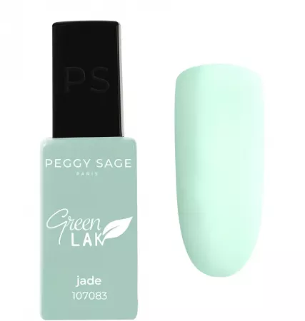 Peggy Sage Green LAK, lakier do paznokci utwardzany lampą UV/LED, 10ml, jade