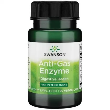 Swanson Anti-Gas Enzyme 90 kaps