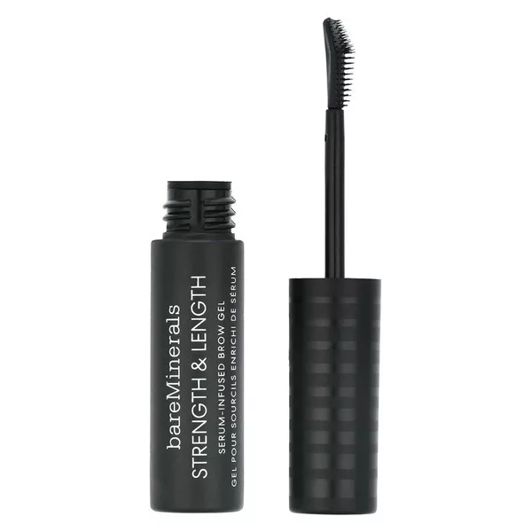 BareMinerals Strength & Length Serum-Infused Brow Gel żel do brwi z wzmacniającym serum Taupe 5ml