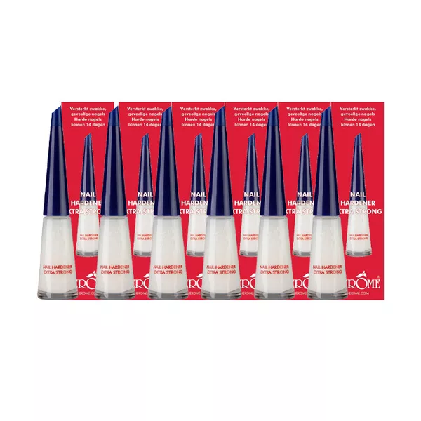 Herome Nail Hardener Extra Strong, odżywka utwardzacz paznokci, zestaw: 6x10ml