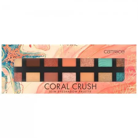 Catrice Coral Crush Slim, paleta cieni 030 Under the Sea, 10.6g