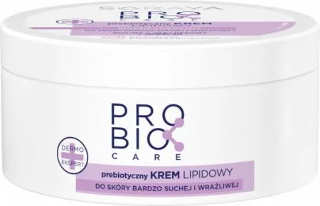 Soraya Probio Care, prebiotyczny krem lipidowy do skóry bardzo suchej i wrażliwej, 200ml