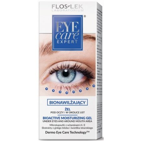 FlosLek Eye Care Expert żel bionawilżający pod oczy i w okolice ust 30ml