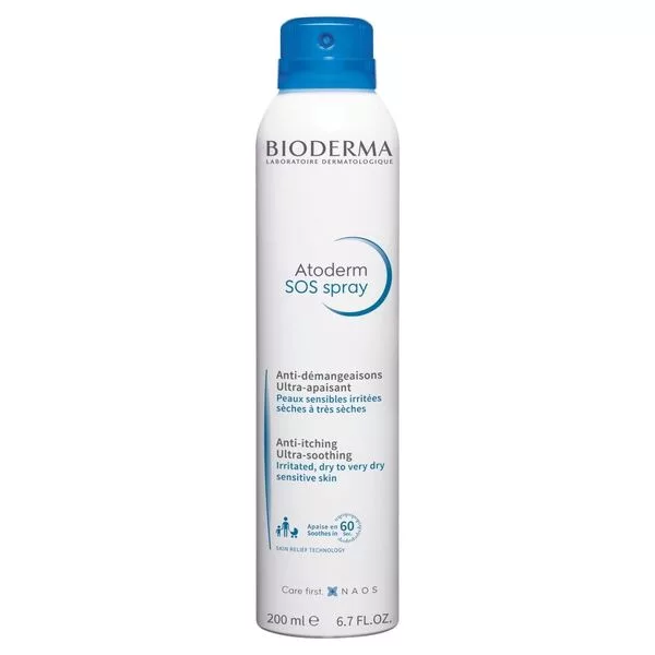 Bioderma Atoderm SOS spray przeciwświądowy 200ml