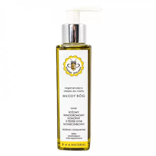 Miodowa Mydlarnia Olejek do ciała Młody Bóg 150ml