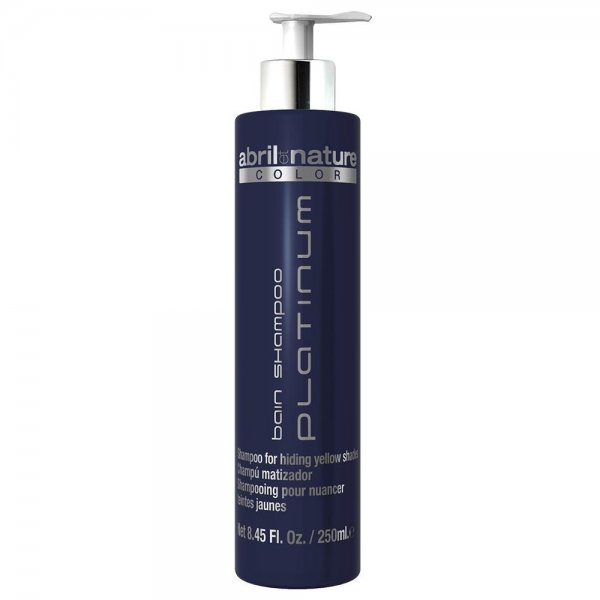 Abril et nature Color Platinum Bain Shampoo szampon eliminujący żółte odcienie 250ml