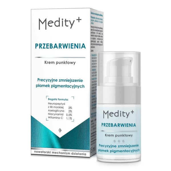 Medity+ Przebarwienia krem punktowy 15ml