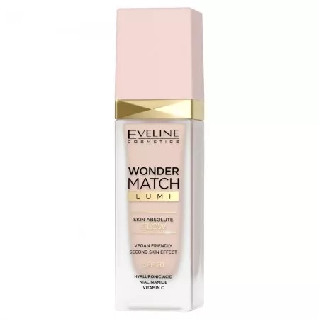 Eveline Cosmetics Wonder Match Lumi luksusowy podkład rozświetlający do twarzy 05 Light 30ml
