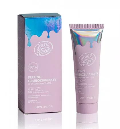 FaceBoom, peeling gruboziarnisty, 50g