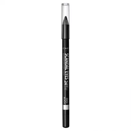 Rimmel Scandal Eyes Waterproof Kohl Kajal kredka do oczu 001 Black 1,3g