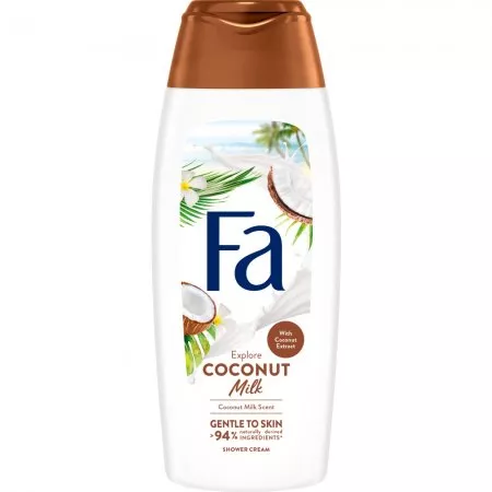Fa Coconut Milk kremowy żel pod prysznic o zapachu mleczka kokosowego 400ml