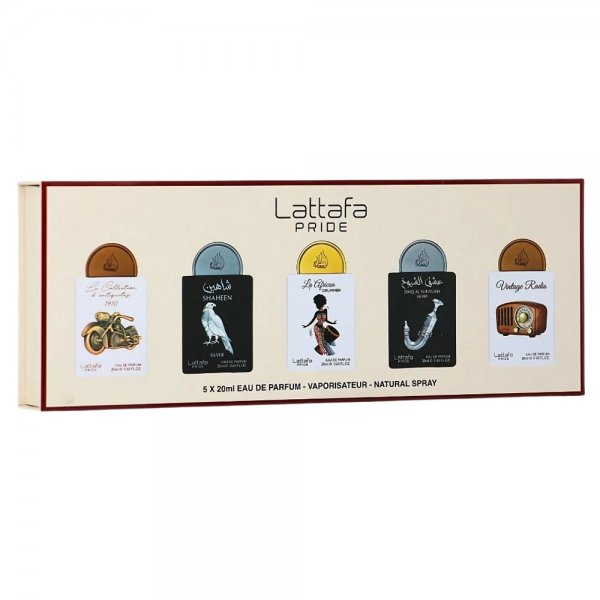 Lattafa Pride Collection No.5 zestaw wód perfumowanych 5x20ml