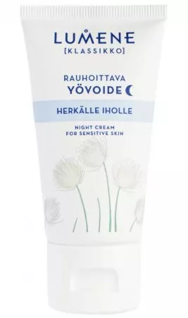Lumene KLASSIKKO, Kojący krem na noc do skóry wrażliwej, 50ml