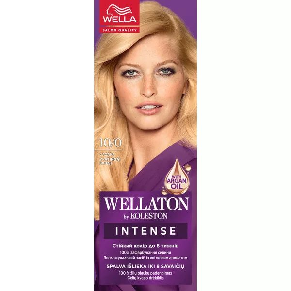 Wella Wellaton, farba do włosów, Ultra Jasny Blond, 10/0, 100ml