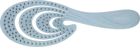 Efalock Greentools, naturalna szczotka do włosów, wykonana w 100% z recyklingu, niebiesko-zielona