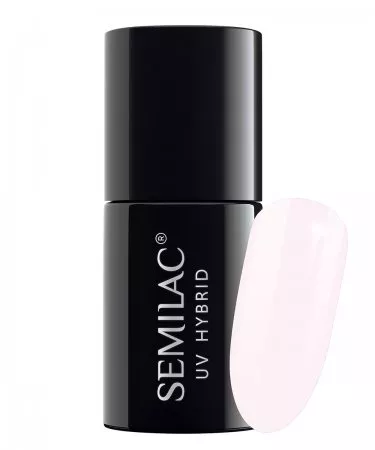 Semilac, lakier hybrydowy, 7ml, 155 Ivory Cream