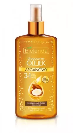 Bielenda Drogocenny Olejek Arganowy 3 w 1 Ciało, Twarz i Włosy, 150ml