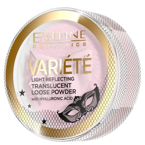Eveline Variété, transparentny puder sypki, 6g