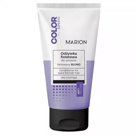 Marion Color Esperto odżywka fioletowa do włosów farbowanych na blond 150ml