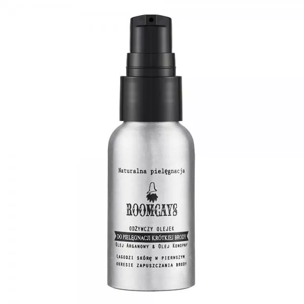 Roomcays Odżywczy olejek do pielęgnacji krótkiej brody 30ml