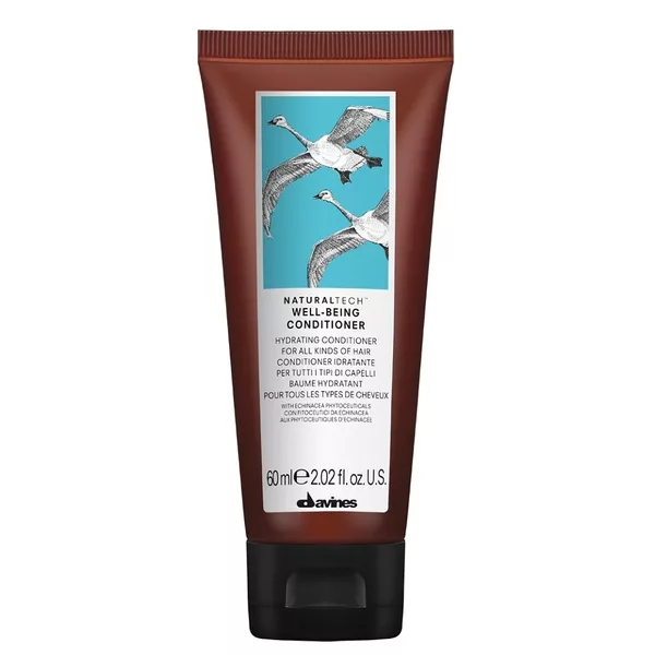 Davines Naturaltech Wellbeing Conditioner nawilżająca odżywka do włosów 60ml