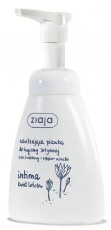 Ziaja Intima, normalizująca pianka do higieny intymnej, kwiat lotosu, 250ml