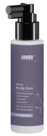 Anwen Aware Scalp Care, wcierka stymulujące wzrost włosów z pieprzem syczuańskim, 100ml