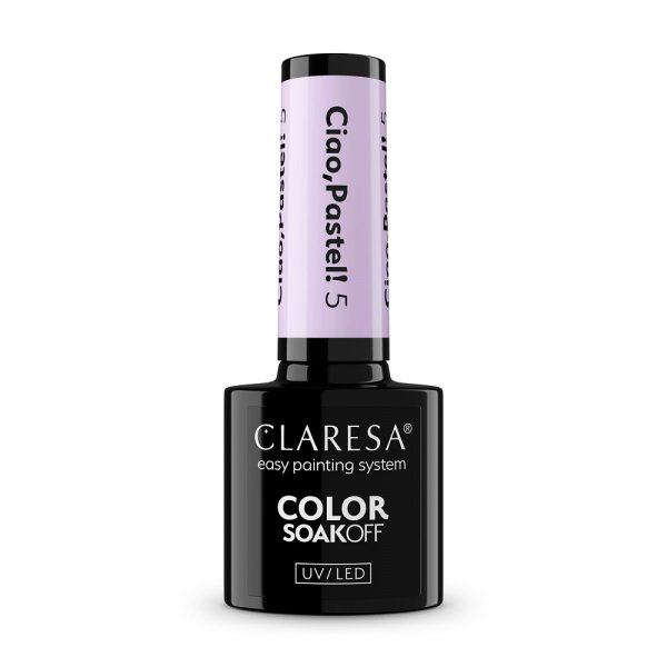 Claresa Color Soak Off UV/LED Ciao Pastel! lakier hybrydowy 5 5g