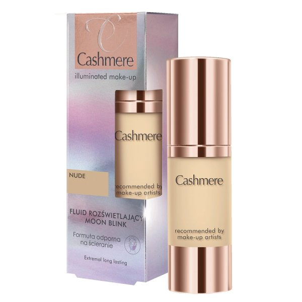 Cashmere Illuminated Make-Up fluid rozświetlający Nude 30ml