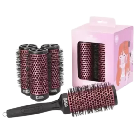 Olivia Garden Multibrush Curlers Kit, zestaw szczotek do włosów, 45mm, 4 szt.