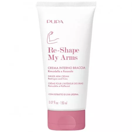 Pupa Re-Shape My Arms, krem modelujący wewnętrzne partie ramion, 150ml