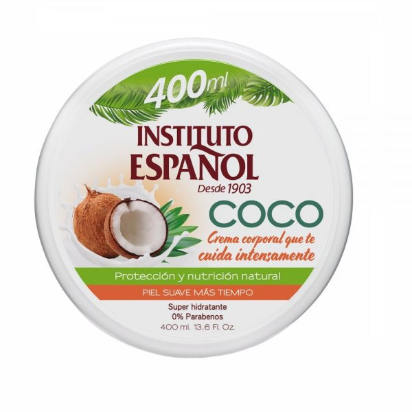 Instituto Espanol Coco nawilżający krem do ciała 400ml