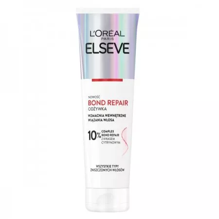 L'Oreal Paris Elseve Bond Repair odżywka wzmacniająca wewnętrzne wiązania włosa 150ml