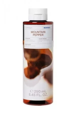 Korres, żel pod prysznic mountain pepper, 250ml