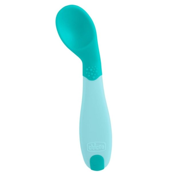 Chicco Baby\'s First Spoon pierwsza łyżeczka 8m+ Turkusowa