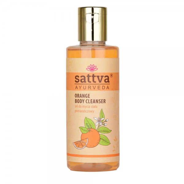 Sattva Body Cleanser żel do mycia ciała Orange 210ml