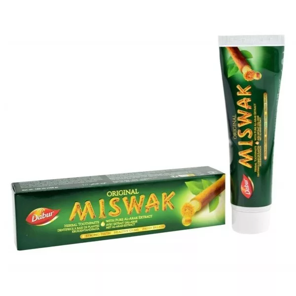 Dabur Miswak Herbal Toothpaste ziołowa pasta do zębów z wyciągiem z Miswak 100g