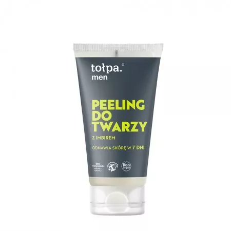Tołpa Men, peeling do twarzy z imbirem, 150ml