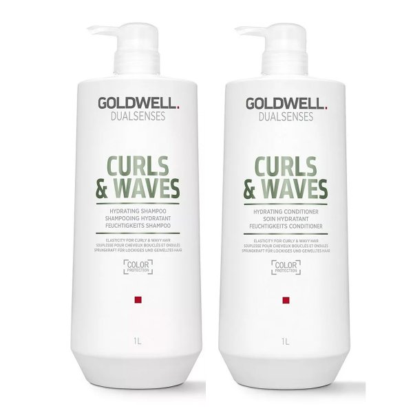 Goldwell Dualsenses Curls & Waves, zestaw XL do włosów kręconych i falowanych, szampon + odżywka