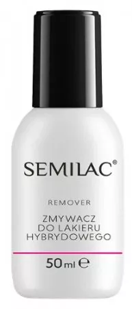 Semilac Remover, zmywacz lakieru hybrydowego, 50ml