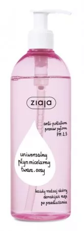 Ziaja De-makijaż, uniwersalny płyn micelarny, 390ml