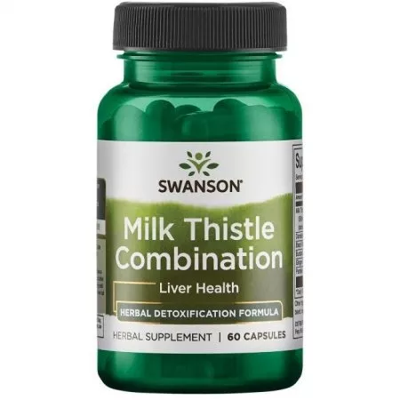 Swanson Milk Thistle Combination 60 kaps