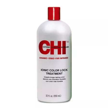 CHI Ionic Color Lock, zakwaszająca odżywka zapewniająca długotrwały kolor, 946ml