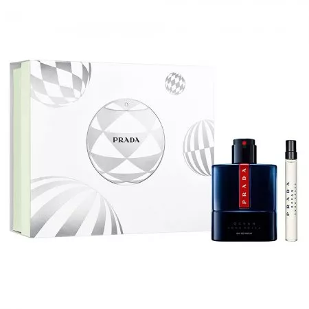 Prada Luna Rossa Ocean zestaw woda perfumowana spray 100ml + woda perfumowana spray 10ml (M)
