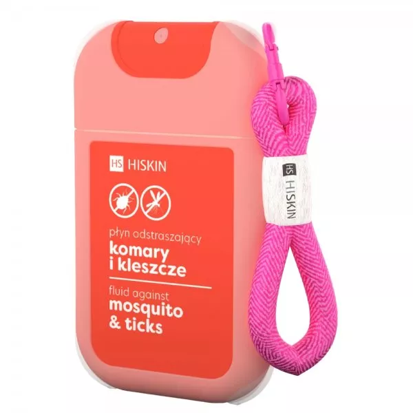 HiSkin Kieszonkowy spray na komary i kleszcze 30ml