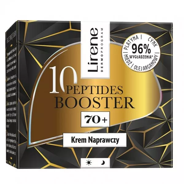 Lirene 10 Peptides Booster krem naprawczy 70+ 50ml
