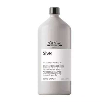 Loreal Silver, szampon do włosów rozjaśnionych lub siwych, 1500ml