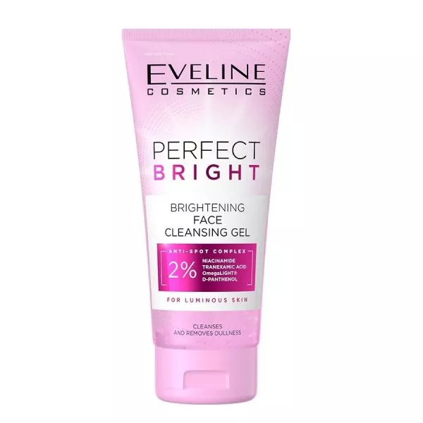 Eveline Cosmetics Perfect Bright rozjaśniający żel oczyszczający do twarzy 150ml